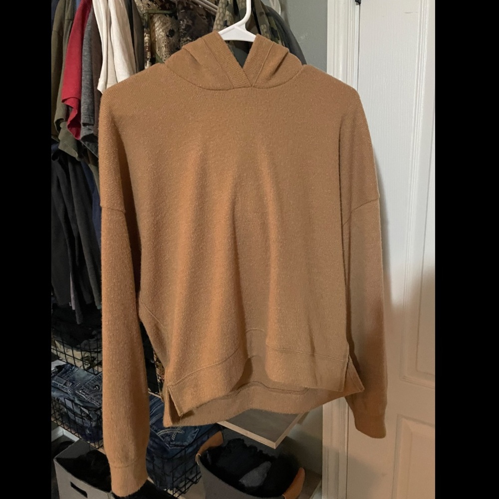 Tan Hoodie - Abercrombie & Fitch